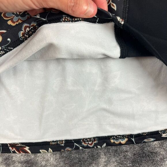 SOLD Up Tempo Fleece 1/4 Zip Tech Top Floral Horse AOP Black Pullover XL - Picture 6 of 12